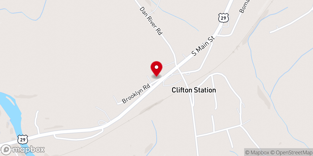 Map showing location of Clifton Church of God