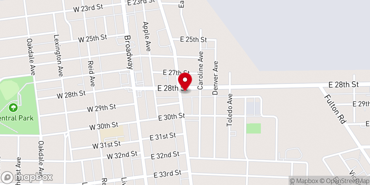 Map showing location of Healing Wings International Ministries