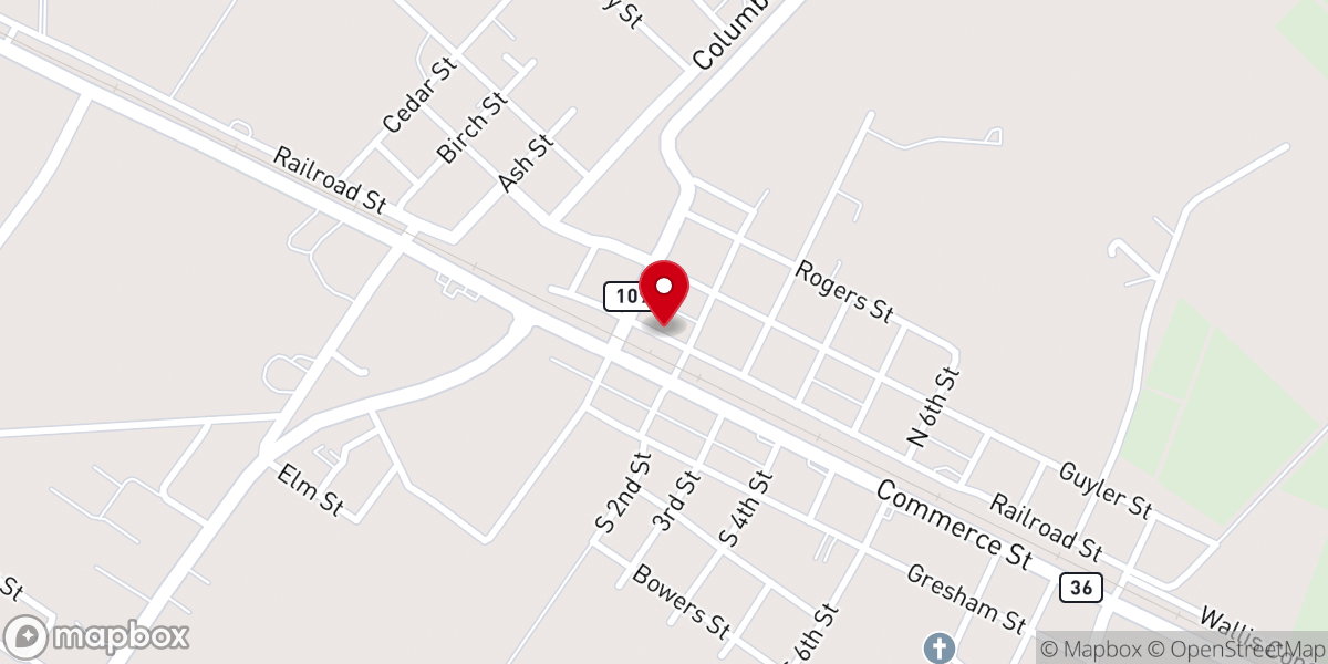 Map showing location of My Father's House