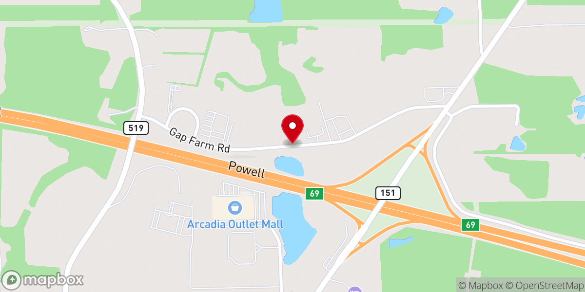 Map showing location of 2nd judicial district court