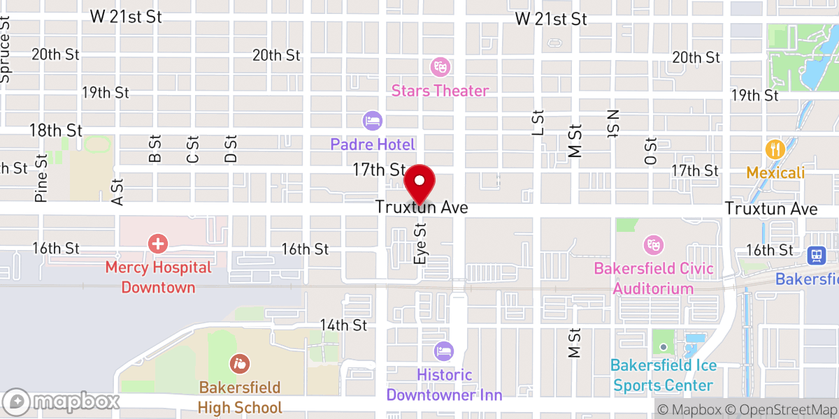 Map showing location of Intercessors League