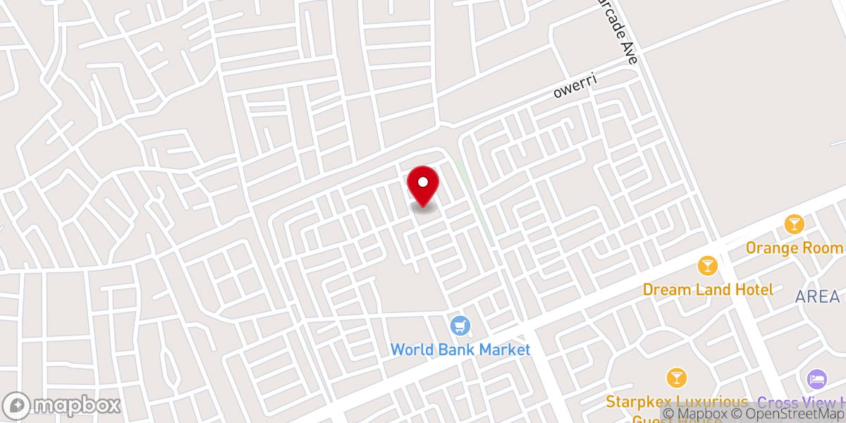 Map showing location of Holy Trinity Catholic Church