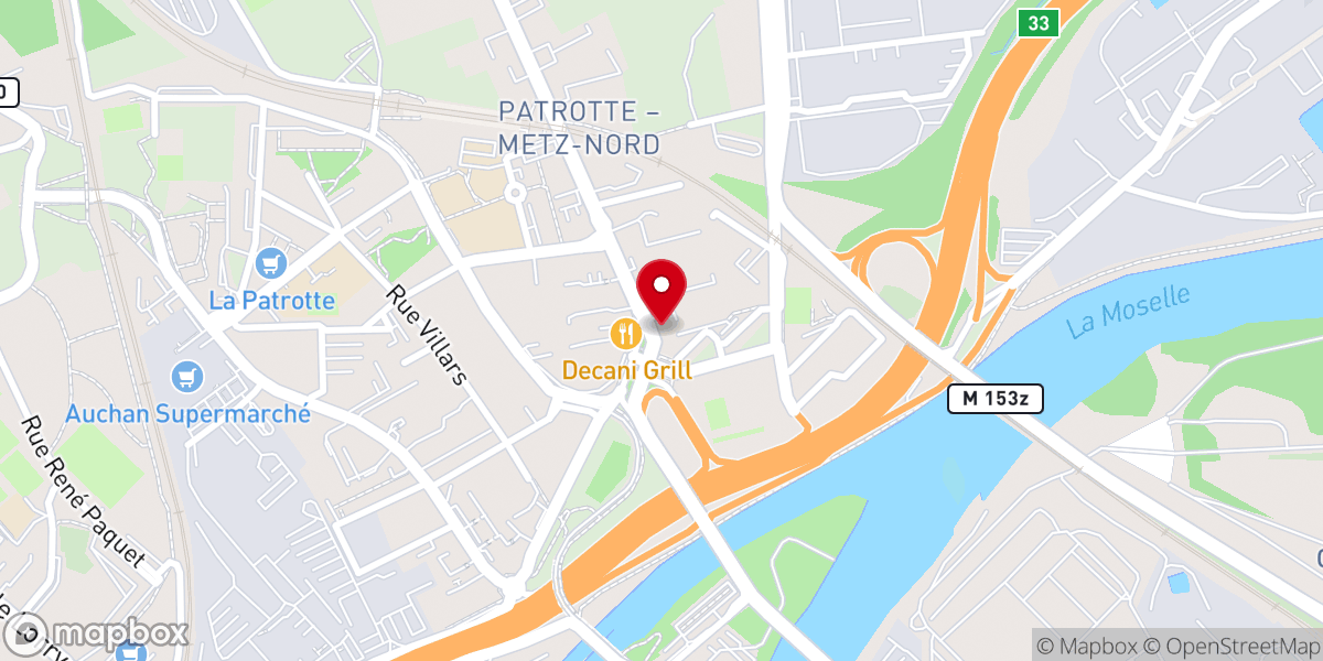 Map showing location of Fraternité évangélique de Pentecôte