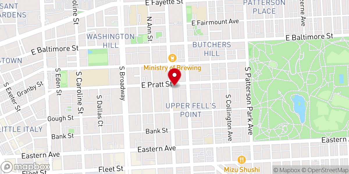 Map showing location of Alive Again Baptist Ministries
