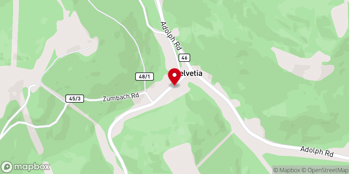 Map showing location of Kultur Haus Helvetia