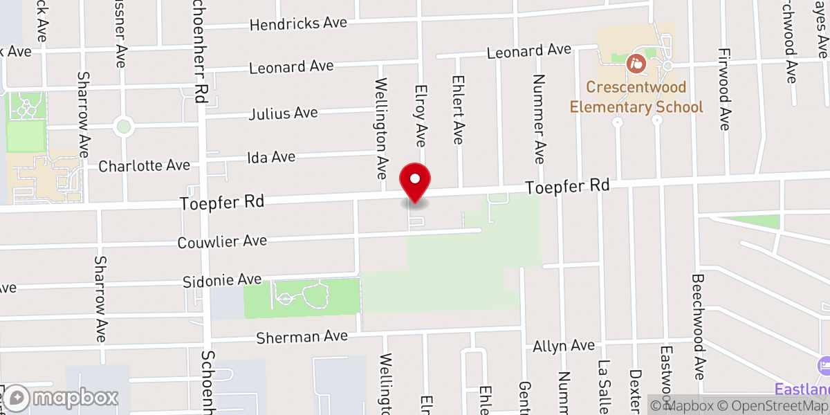 Map showing location of House of Refuge-deliverance Ministries