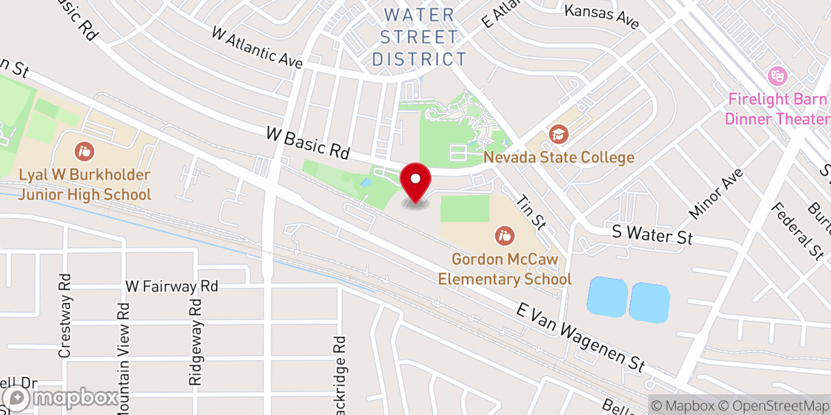 Map showing location of Our Saviors Lutheran Church