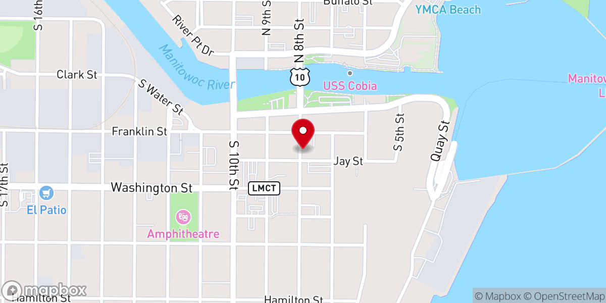Map showing location of Capitol Civic Centre