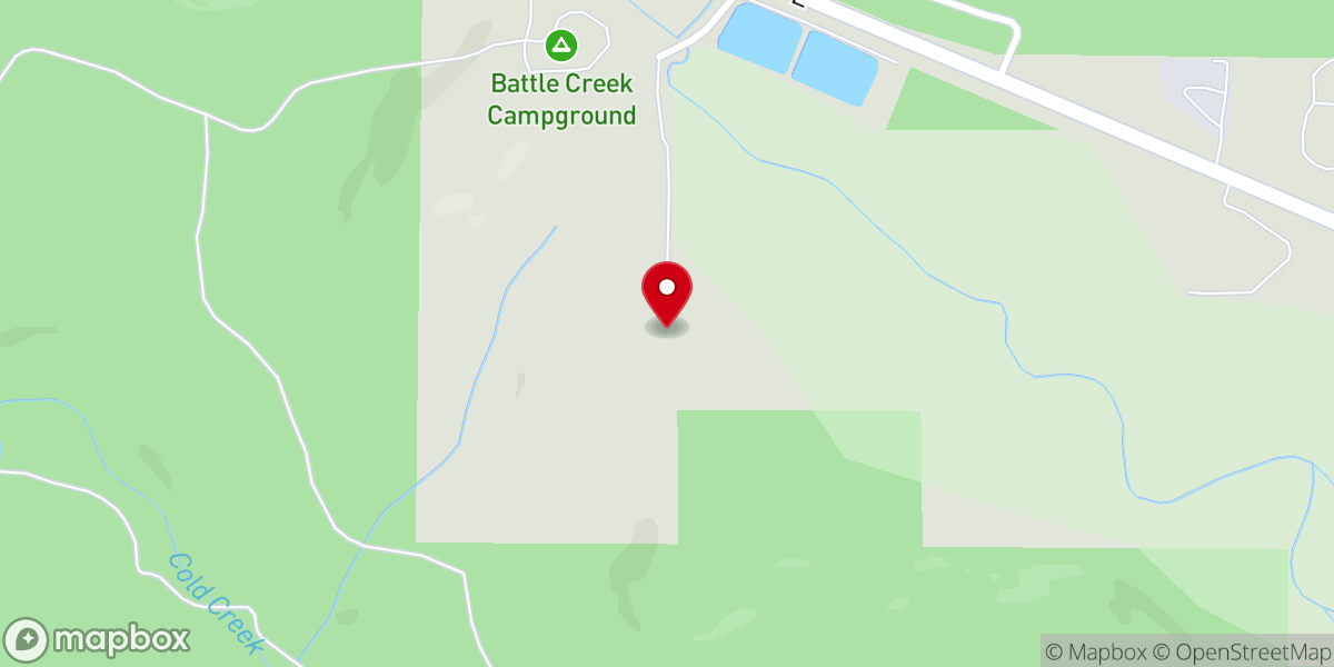 Map showing location of Mt Lassen Assembly of God Camp and Conference Grounds