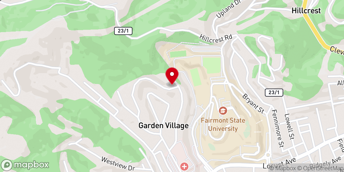 Map showing location of Elisha Ministry