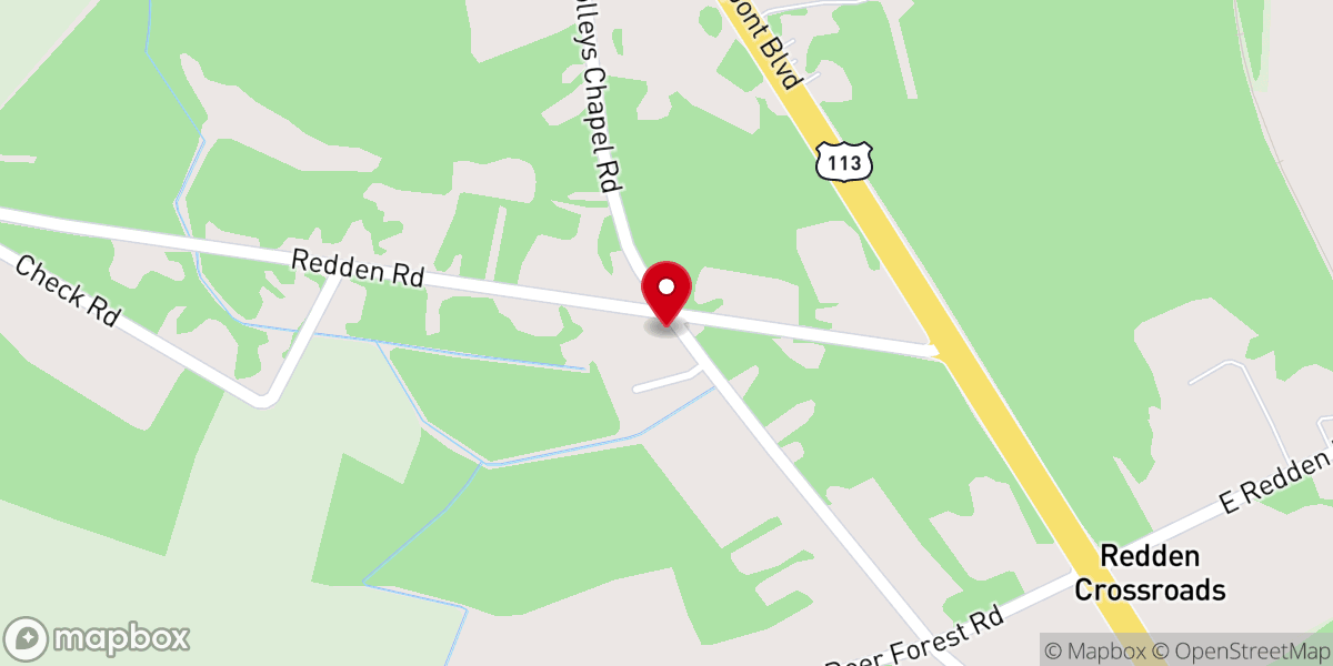 Map showing location of Mc Colley's Chapel Untd Methodist