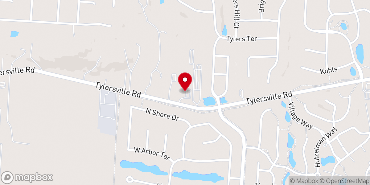 Map showing location of Wings Christian Fellowship
