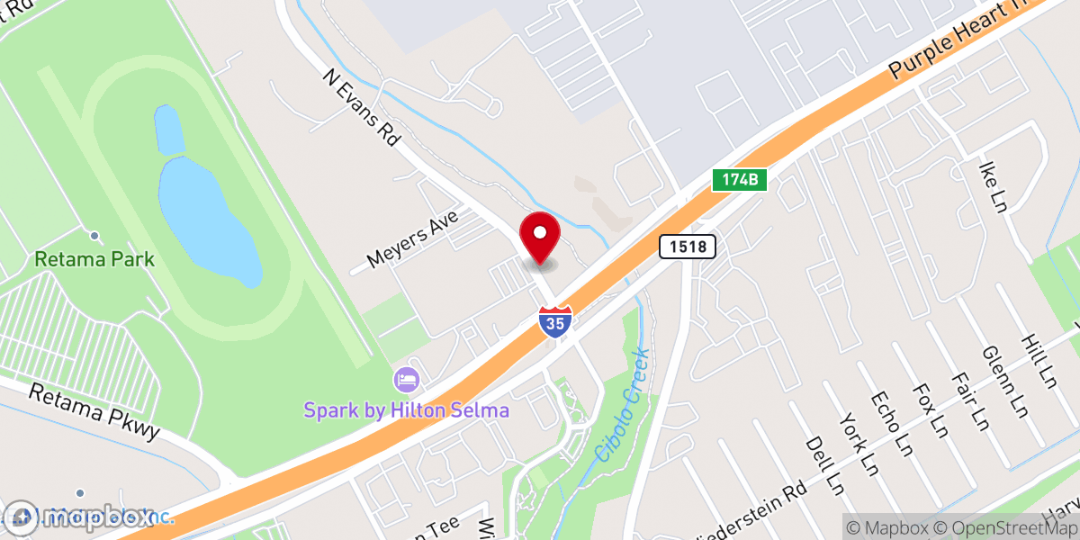 Map showing location of OLPH St. Vincent De Paul Office