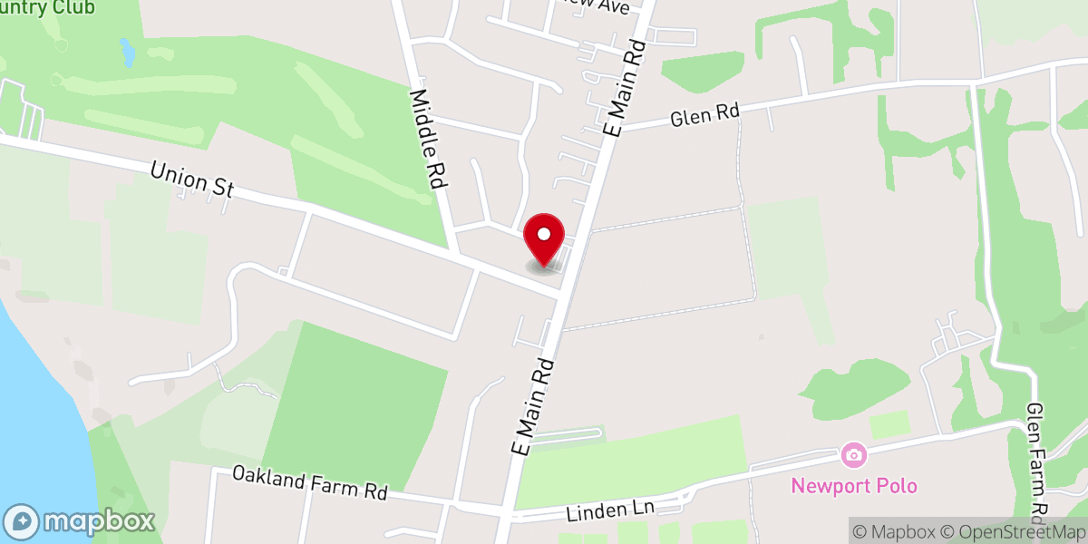 Map showing location of Union Church