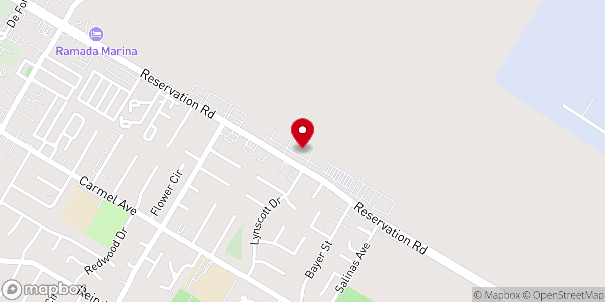 Map showing location of Junk King Monterey