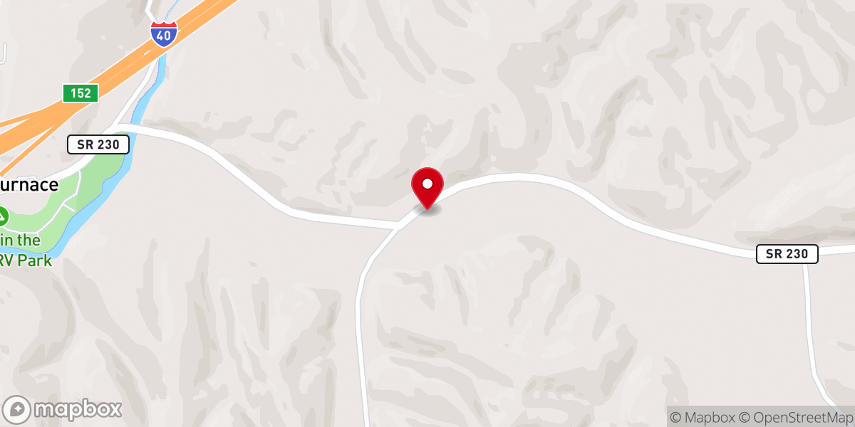 Map showing location of Maple Valley Baptist Church
