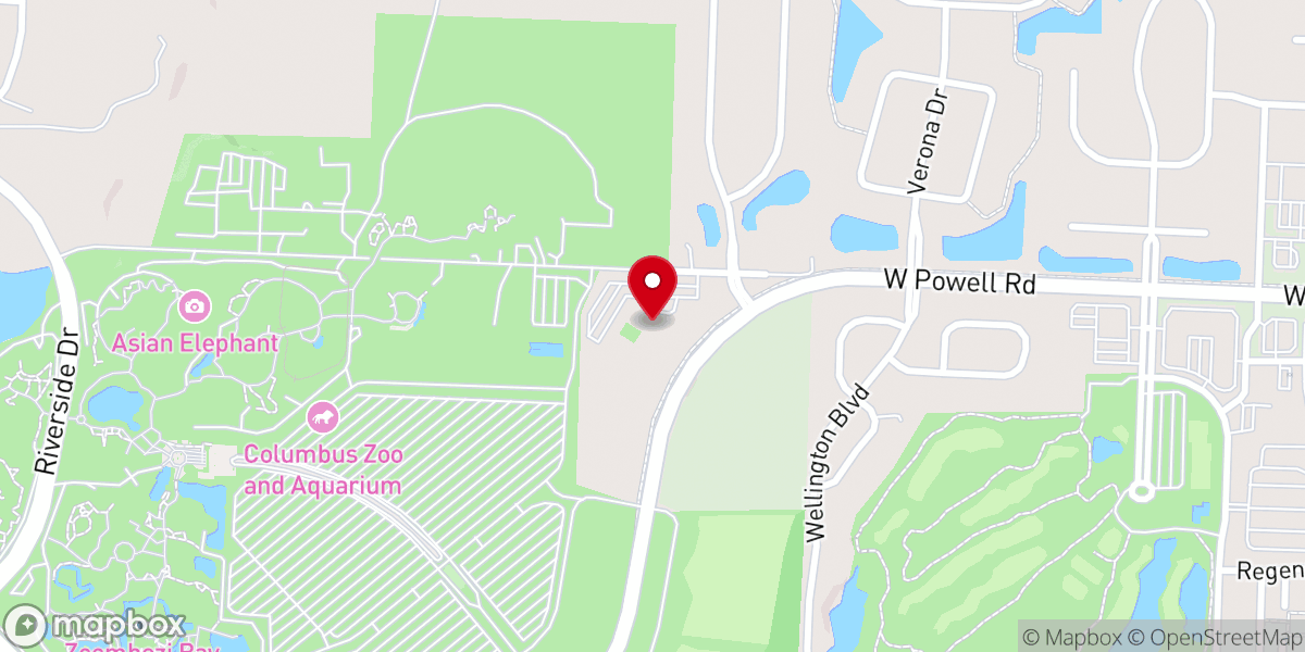 Map showing location of New Hope Church