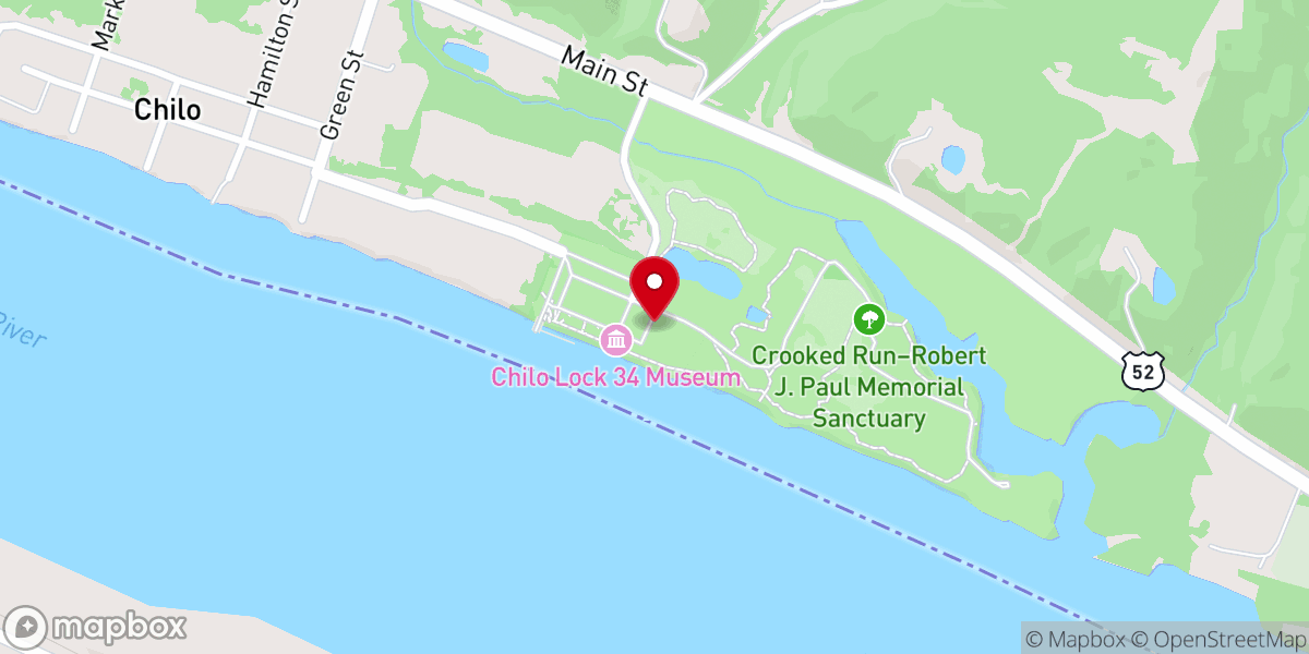 Map showing location of Chilo Lock 34 Park