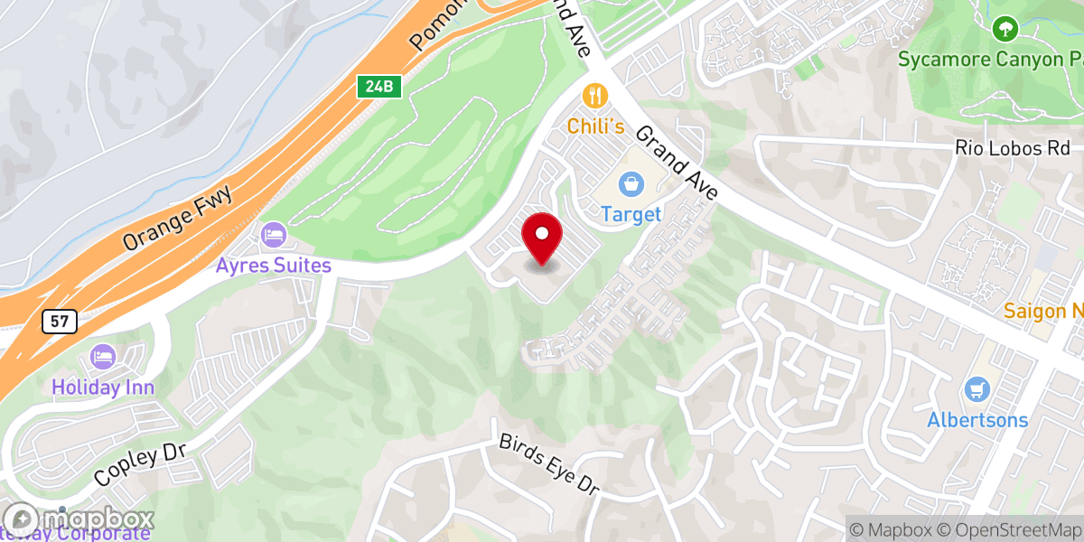 Map showing location of Calvary Chapel Golden Springs