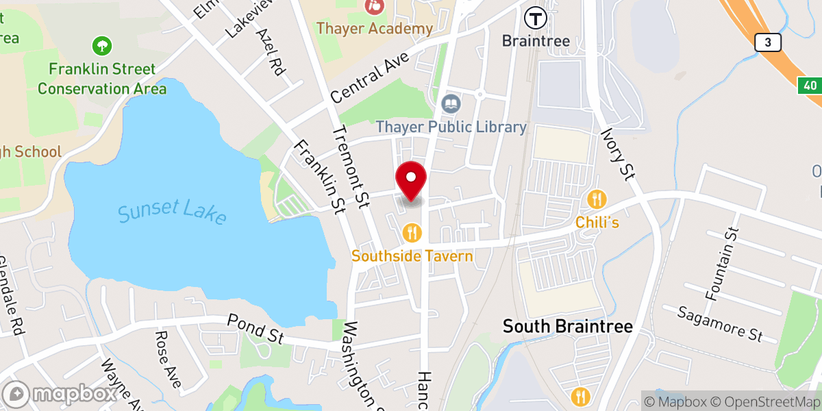 Map showing location of Liberty Church