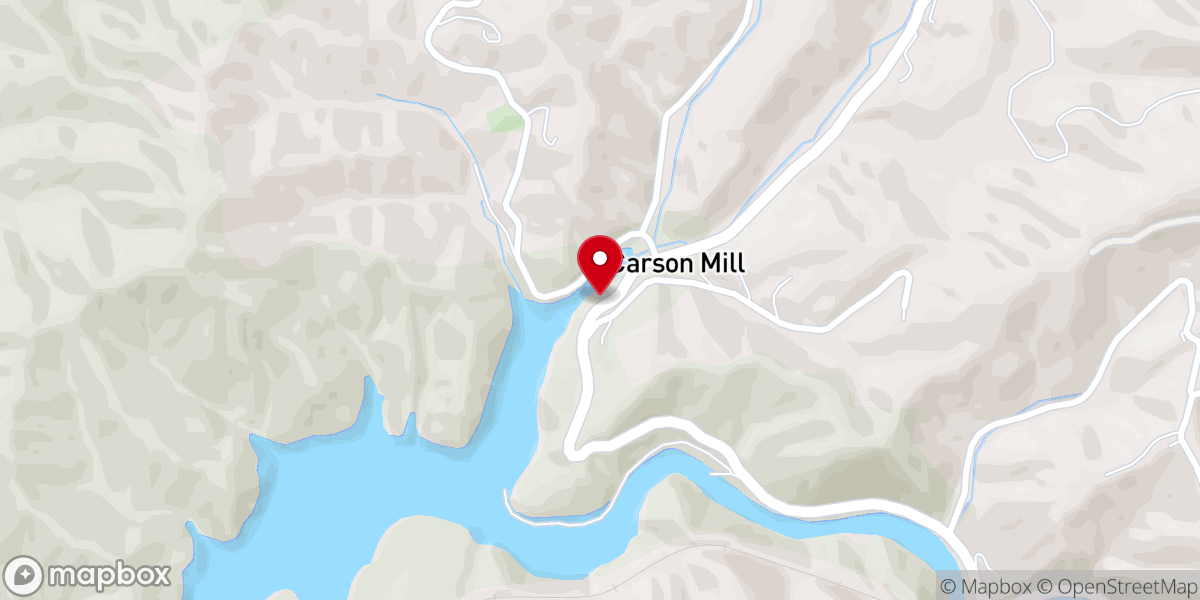 Map showing location of Mt Zion Church