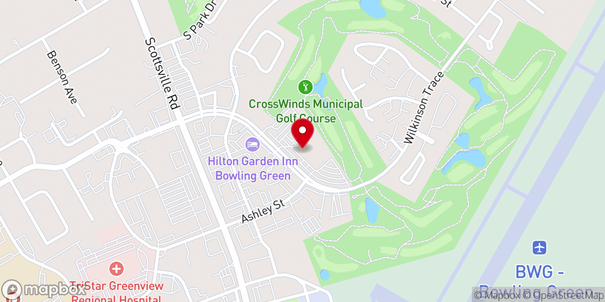 Map showing location of Anthem Hill Church