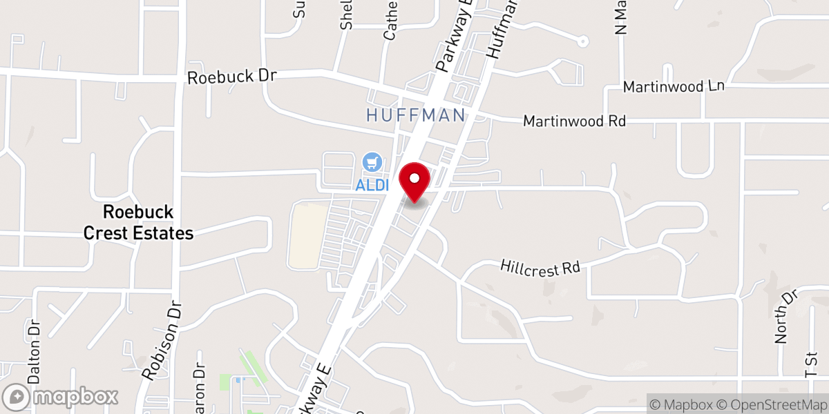 Map showing location of New Fellowship Baptist Ministries Inc
