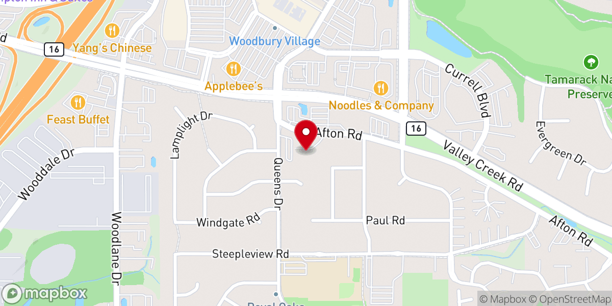 Map showing location of MINNESOTA REVIVAL CENTER
