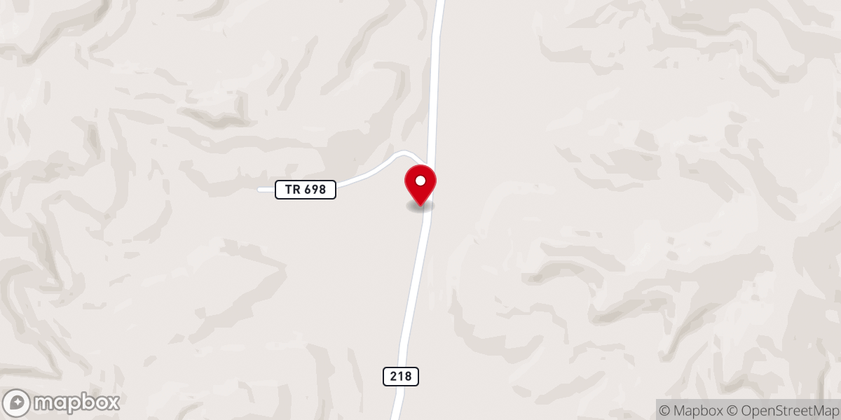 Map showing location of Bailey Chapel Church
