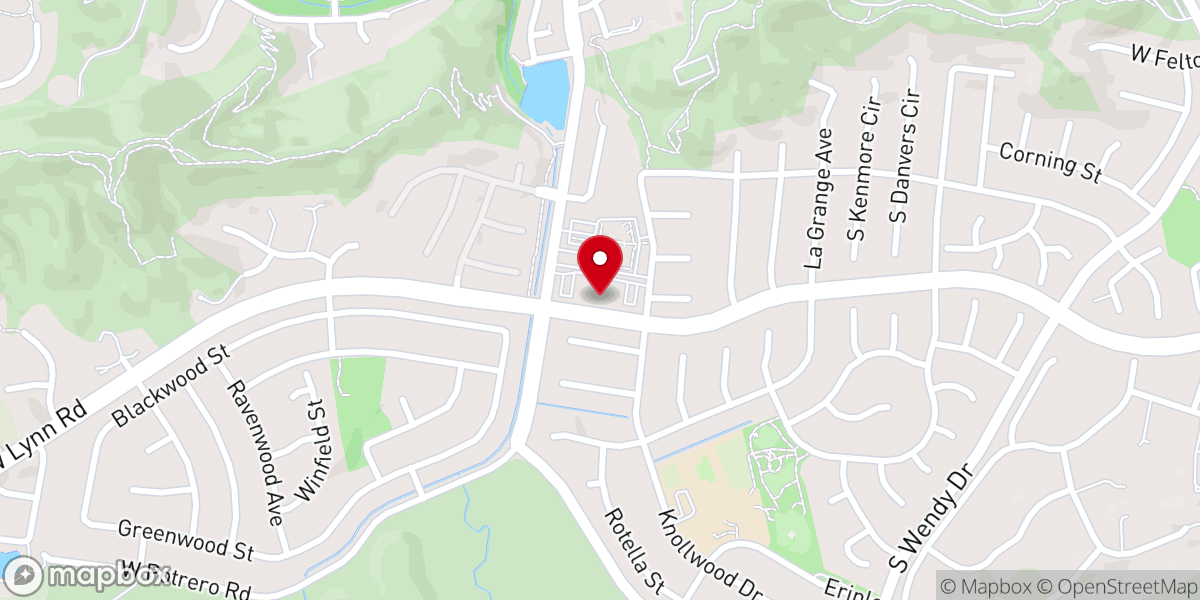 Map showing location of Preschool Newbury Park - Monte Vista Presbyterian