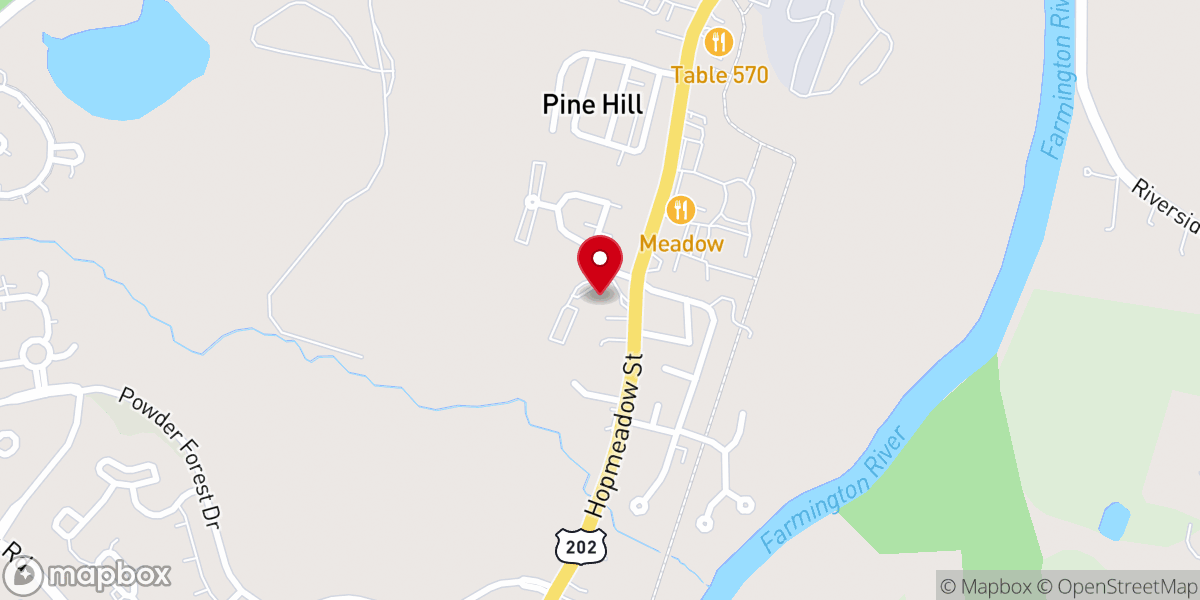 Map showing location of Life United Pentecostal Church