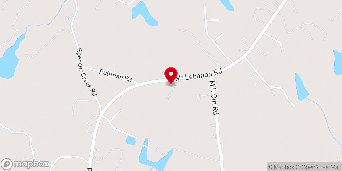 Map showing location of Faith Missionary Church
