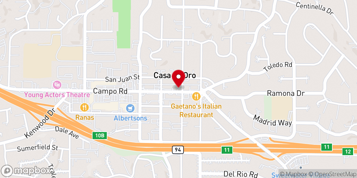 Map showing location of Landmark Pentecostal Church