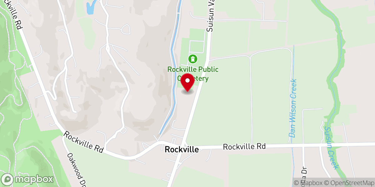 Map showing location of Rockville Stone Chapel