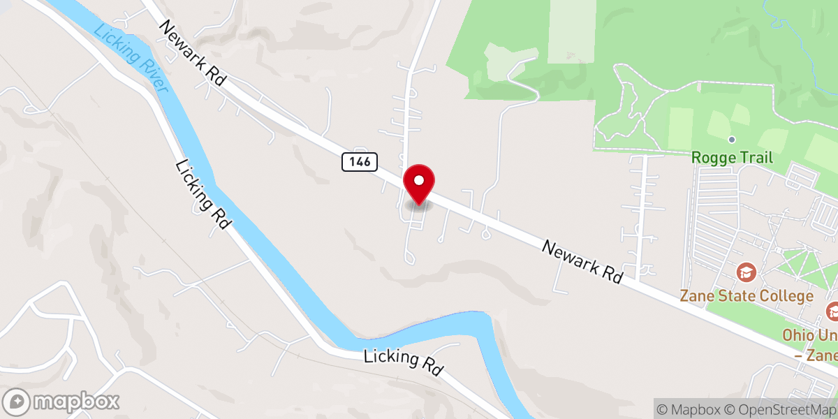 Map showing location of First Church of God