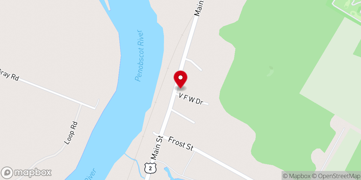 Map showing location of Lincoln Center Church of God
