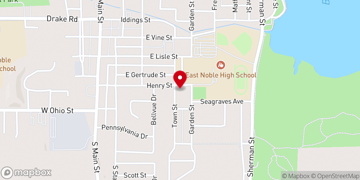 Map showing location of Legacy church