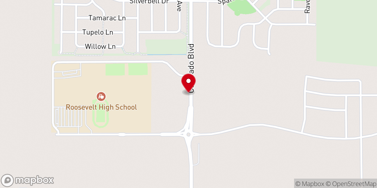 Map showing location of Connections Christian Church