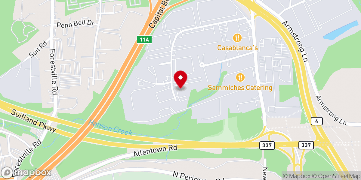 Map showing location of Highway To Heaven