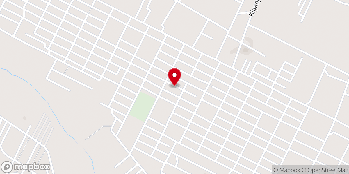 Map showing location of shekinah pentecostal church