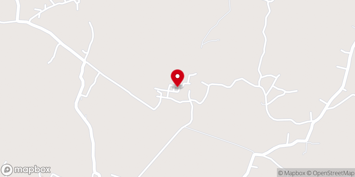 Map showing location of Borkur Baptist Church