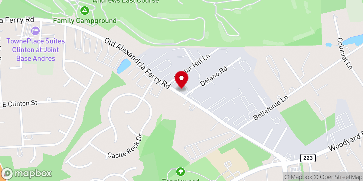 Map showing location of Life Center-A Church of Purpose