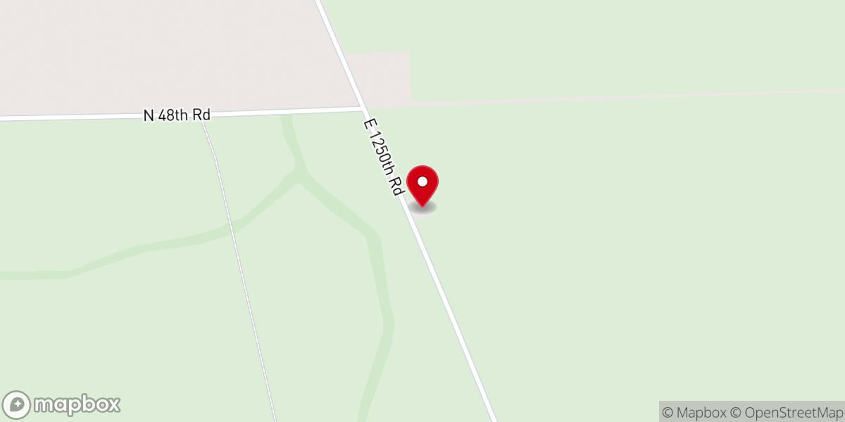 Map showing location of Baptist Church