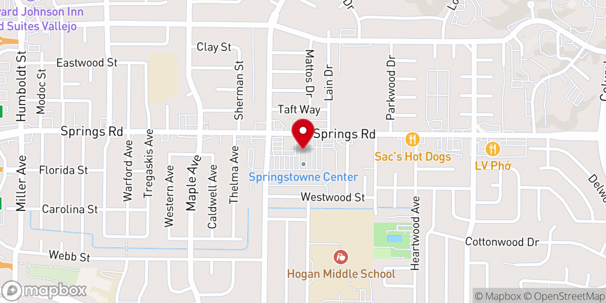 Map showing location of MCGI SF Bay North, USA