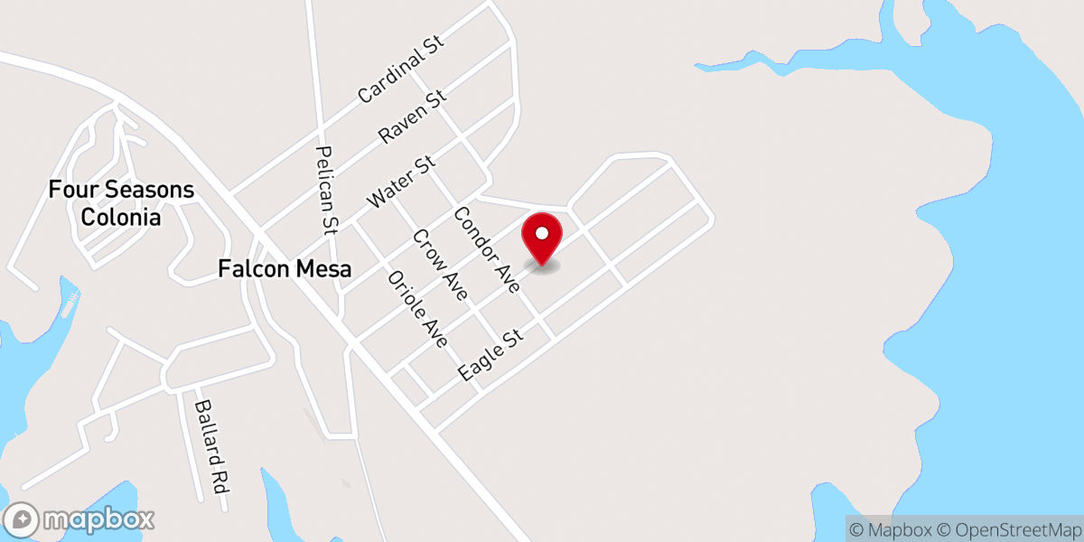 Map showing location of King's Way Church