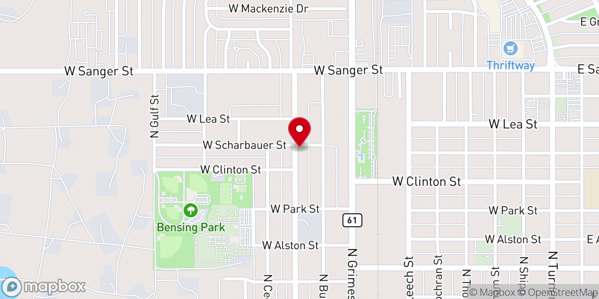Map showing location of Apostolic Assembly