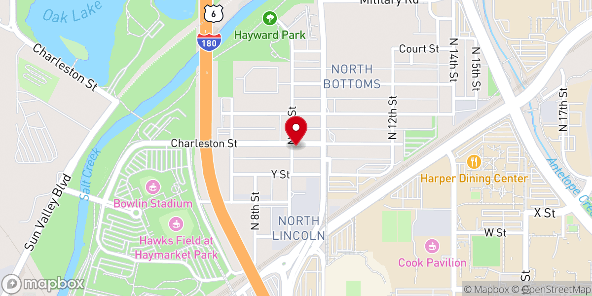 Map showing location of Redeemer Presbyterian Church