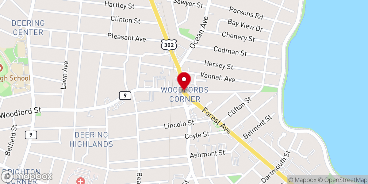 Map showing location of Linda Gove Ministries