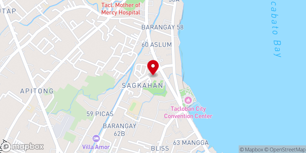 Map showing location of United Pentecostal Church - Central Congregation
