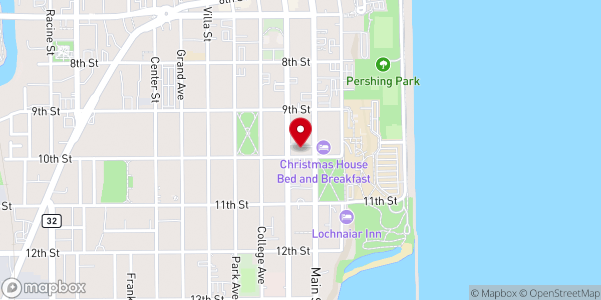 Map showing location of Soul Revival Church